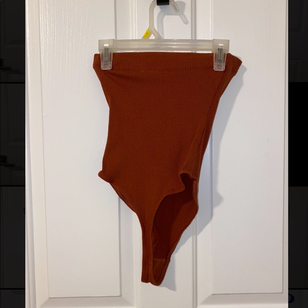 Burnt orange UO bodysuit